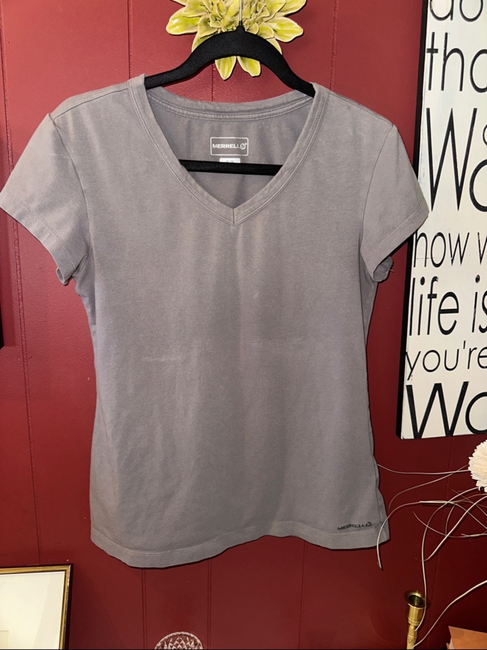 Merrell V-Neck Short Sleeve Tee